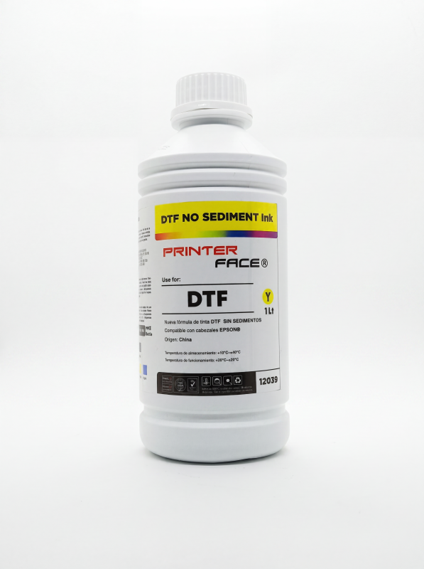 Ink Dtf Sin Sedimentos Yellow 1 Lts