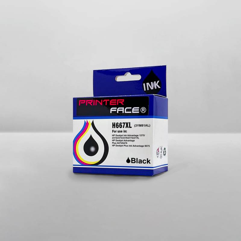 Cart Ink Hp 667 Xl B